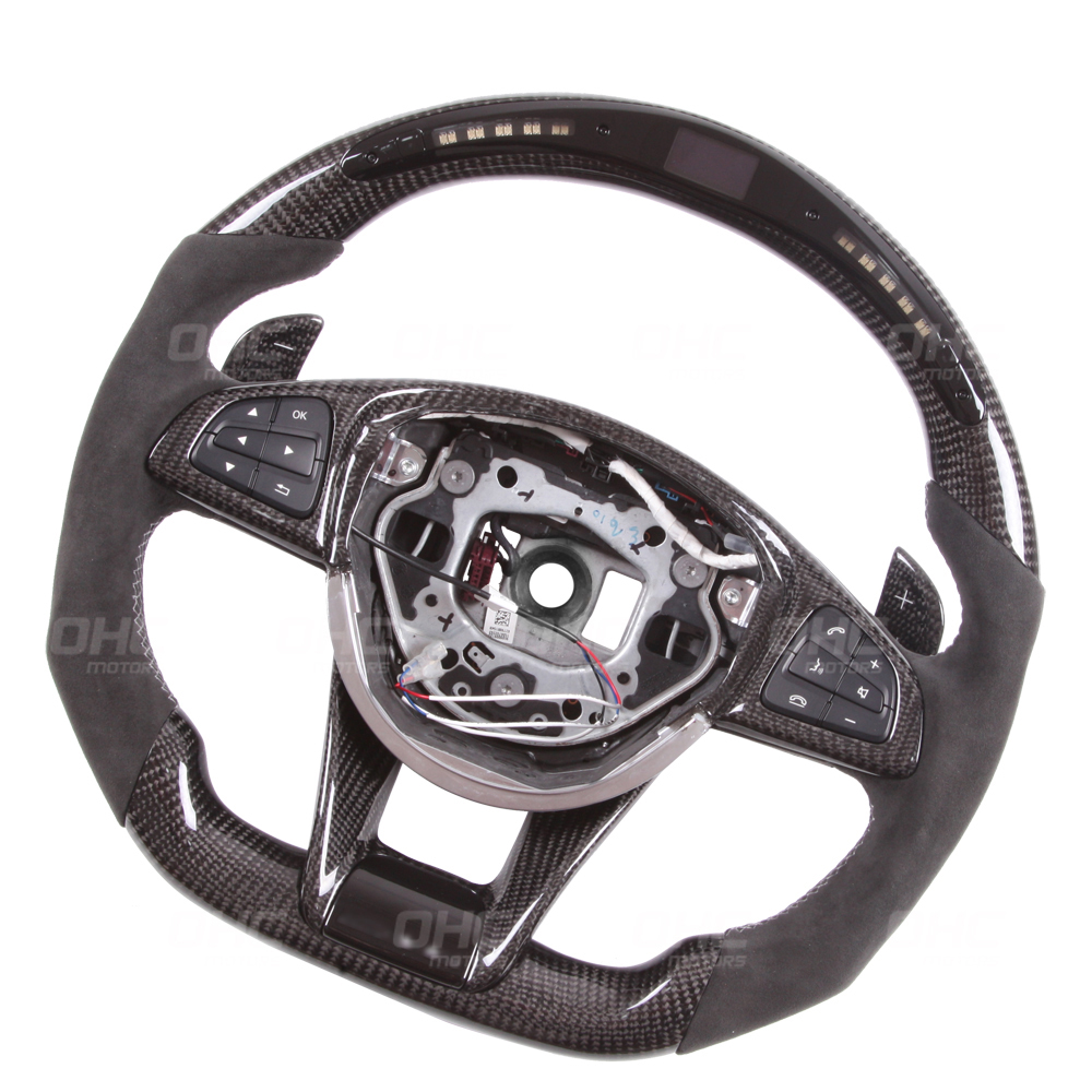 Kohlefaserlenkrad für AMG A45 A63 C45 C63 E63 W205 W204 2