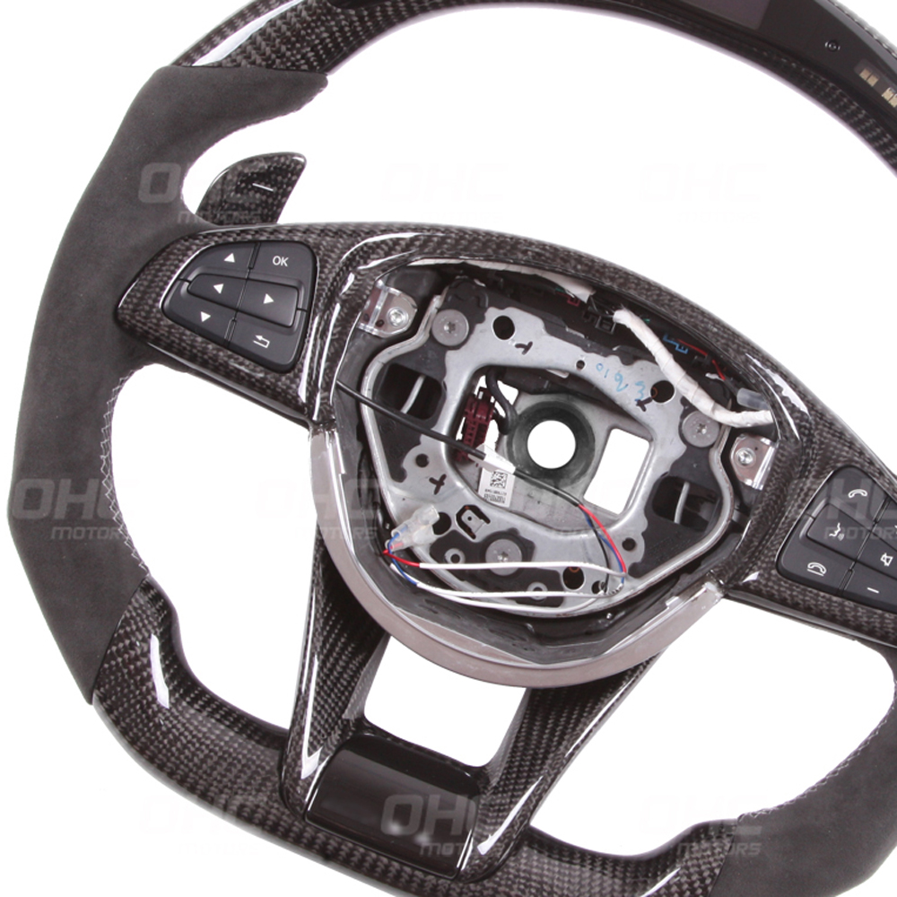 Kohlefaserlenkrad für AMG A45 A63 C45 C63 E63 W205 W204 4