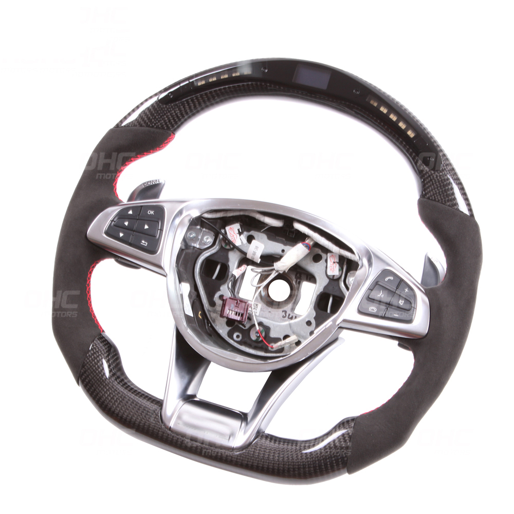 Carbon Steering Wheel For W204 W205 A45 A63 C45 C63 GLE63 AMG E63 2