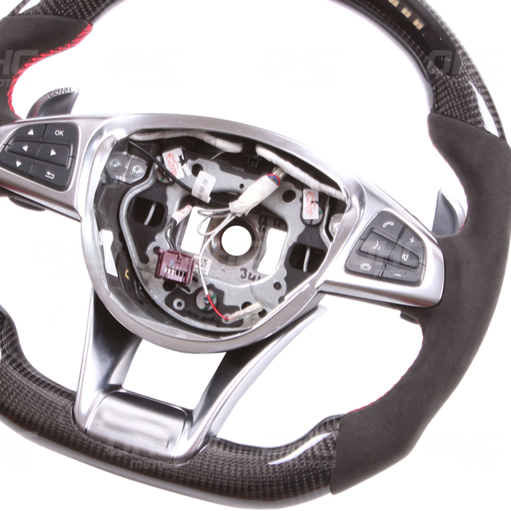 Carbon Steering Wheel For W204 W205 A45 A63 C45 C63 GLE63 AMG E63 5