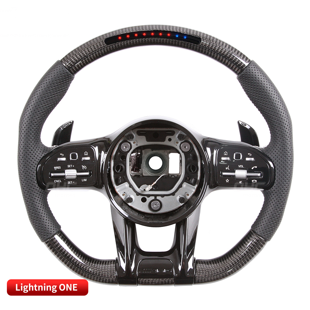 Carbon Fiber LED Steering Wheel for Mercedes Benz AMG 2