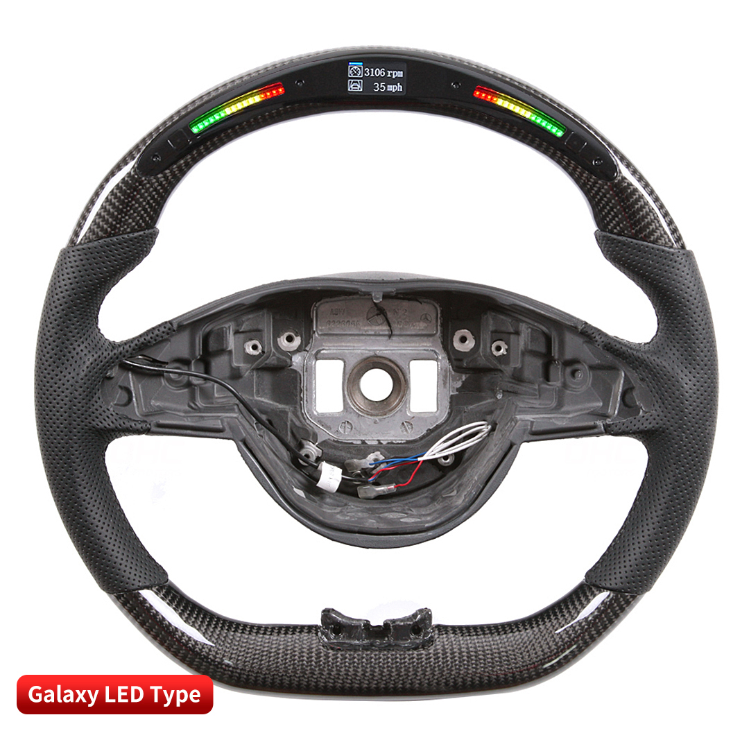 Carbon Fiber LED Steering Wheel for Mercedes Benz W205 4