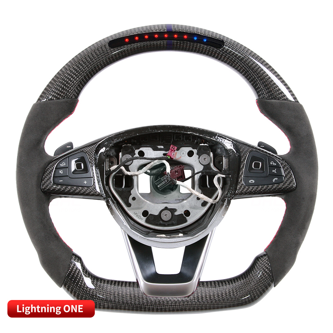 Carbon Fiber LED Steering Wheel for Mercedes Benz W205 2