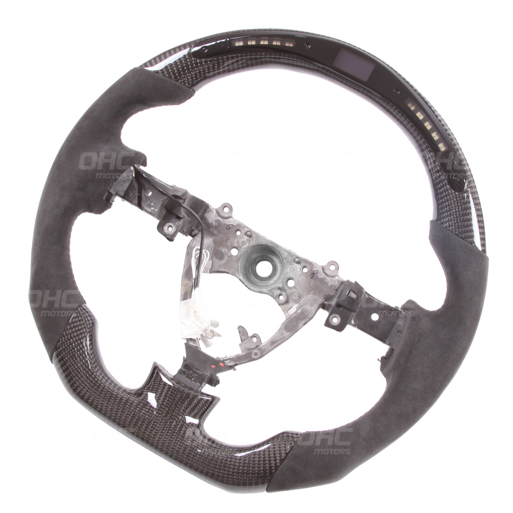 Carbon LED Display Steering Wheel For Toyota Prado Tundra 4Runner 2
