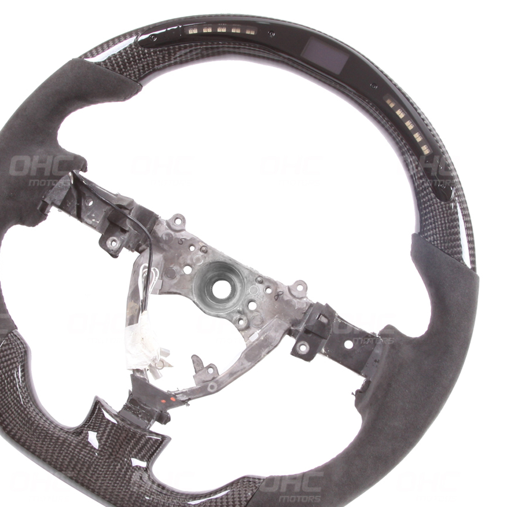Carbon LED Display Steering Wheel For Toyota Prado Tundra 4Runner 4