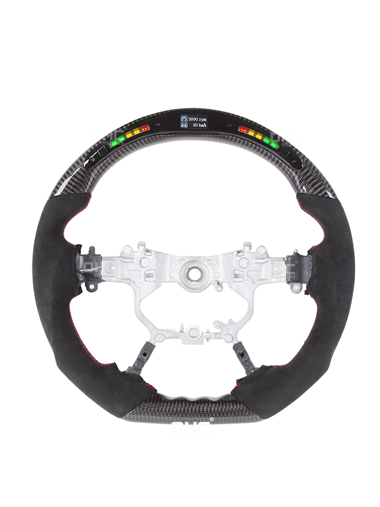 Carbon Fiber LED Steering Wheel for Toyota HiLux WE 1