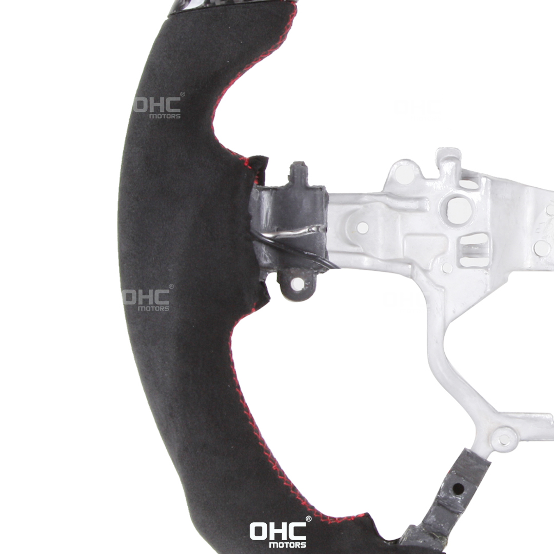 Carbon Fiber LED Steering Wheel for Toyota HiLux WE 6