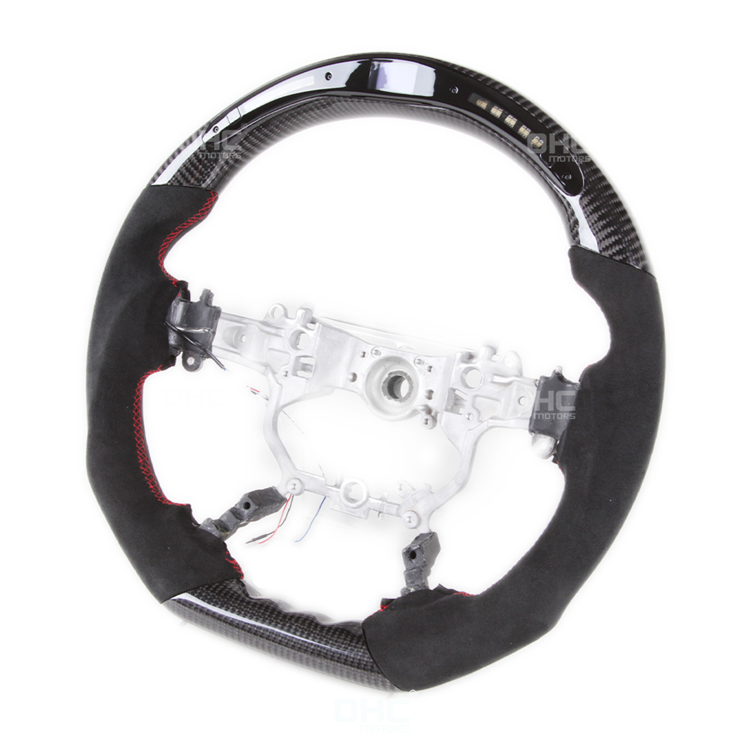 Carbon Fiber LED Steering Wheel for Toyota HiLux WE 3