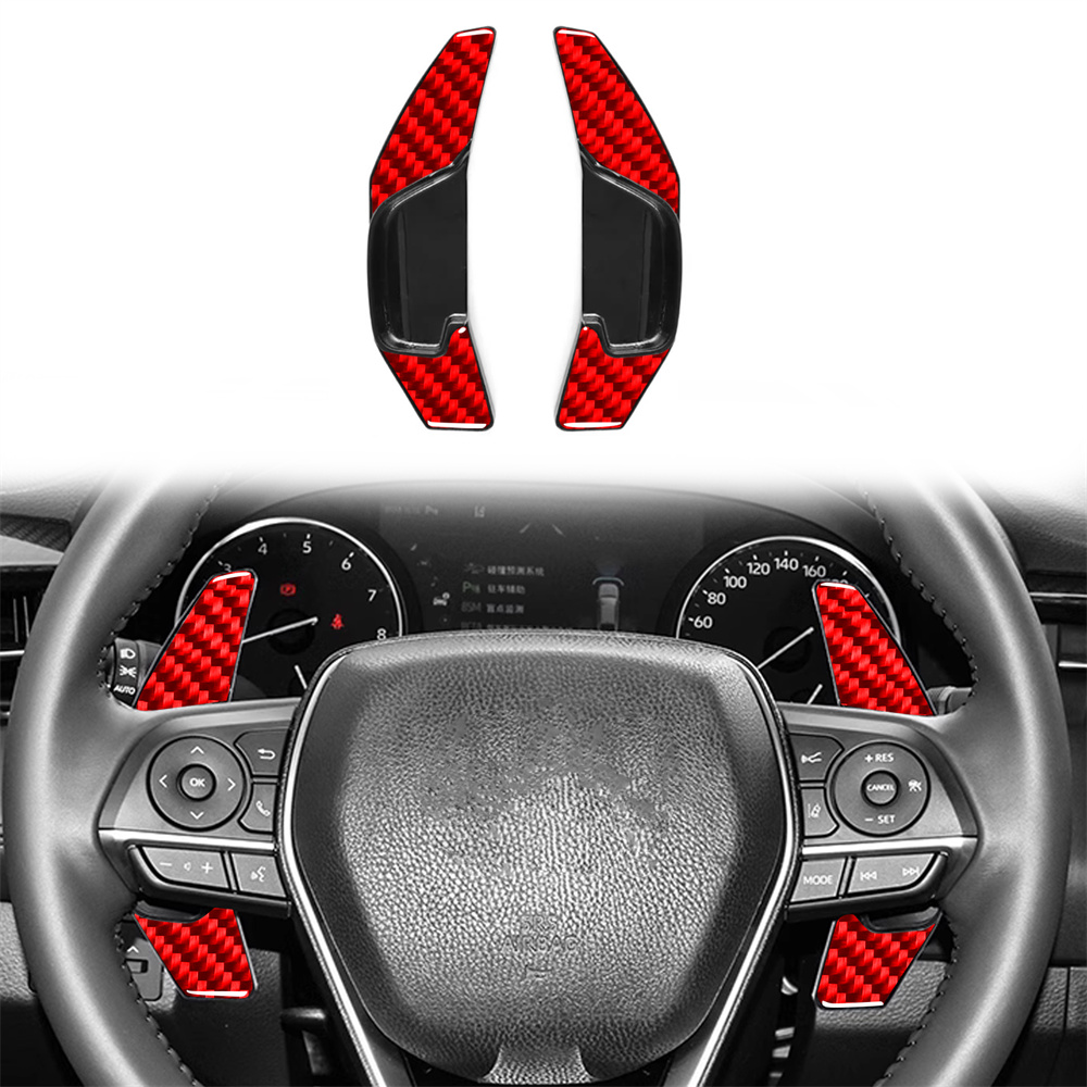 Carbon Fiber Steering Wheel Shift Paddle For Toyota Corolla 3
