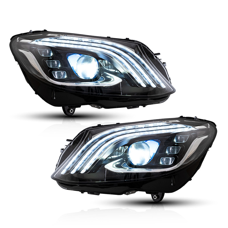 Car Headlight Assembly For Mercedes-Benz C-Class W205 2015-2020 2