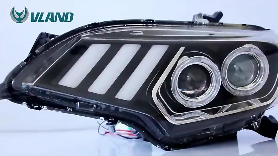 Car LED Headlight Assembly DRL For Honda Fit 2014-2019 1