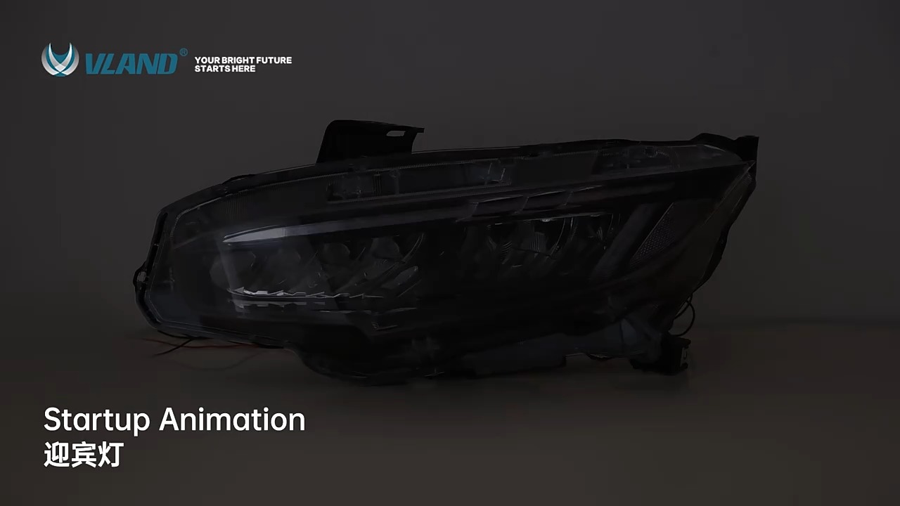 Car LED Headlights Assembly For Honda Civic 10th Generation 2016-2021 1