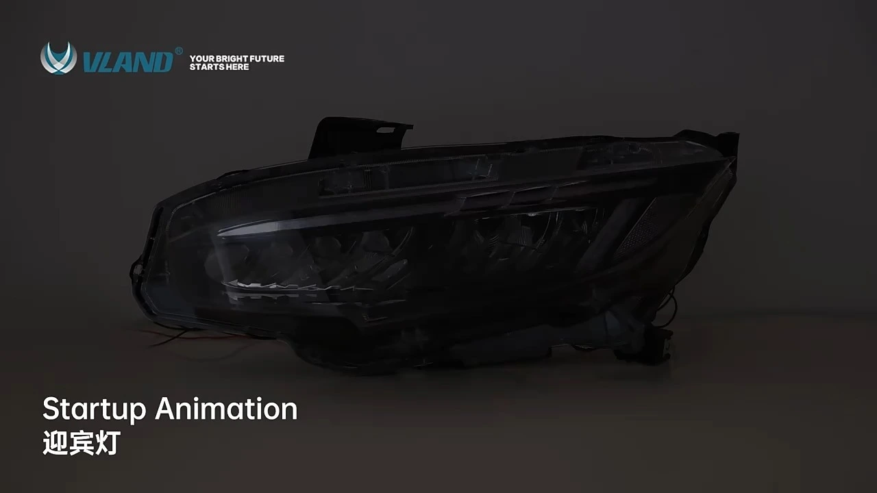 Сборка светодиодов автомобилей для Honda Civic 10-го поколения 2016-2021 1