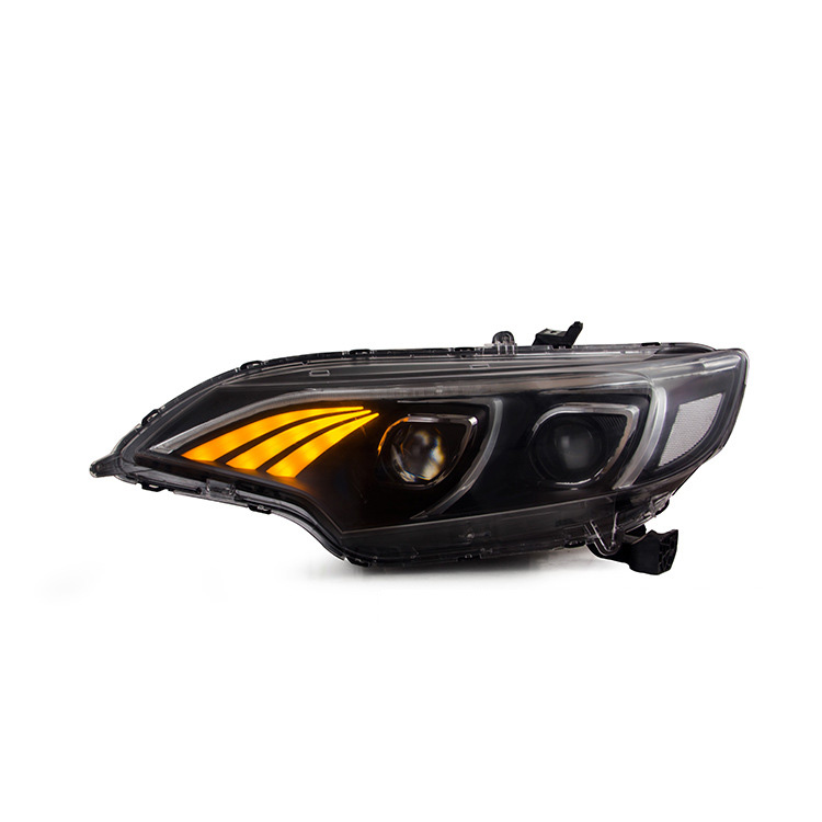 Car Accessories LED Headlights Assembly Front Lamp For Honda Fit 3