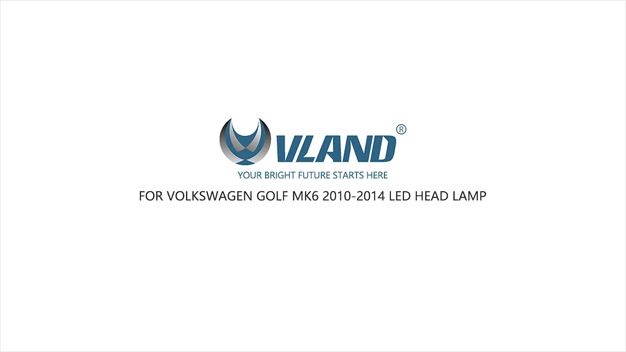 Car Styling LED Headlights Assembly For Volkswagen Golf 6 2010-2014 1