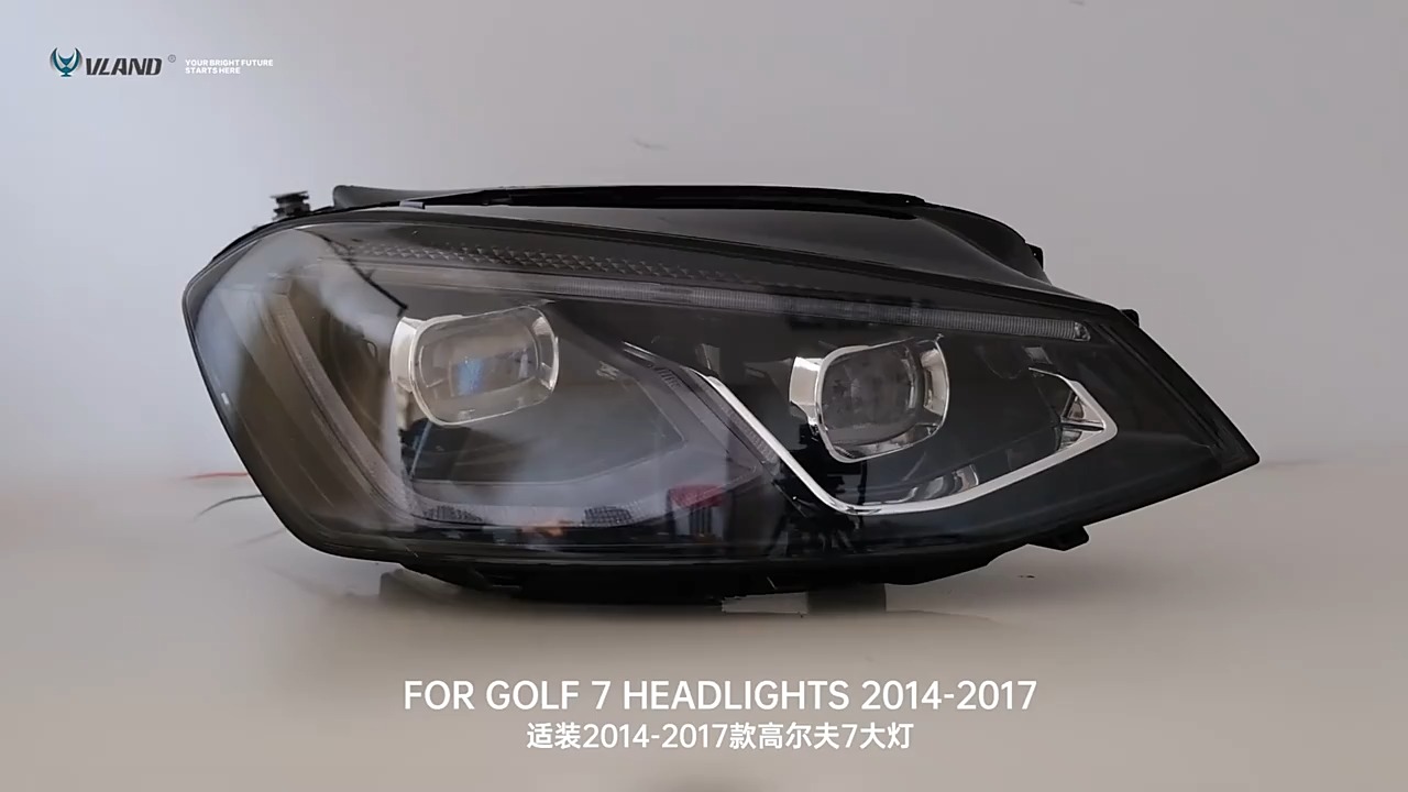 Car LED Headlights Assembly For Volkswagen Golf 7 2014-2019 1