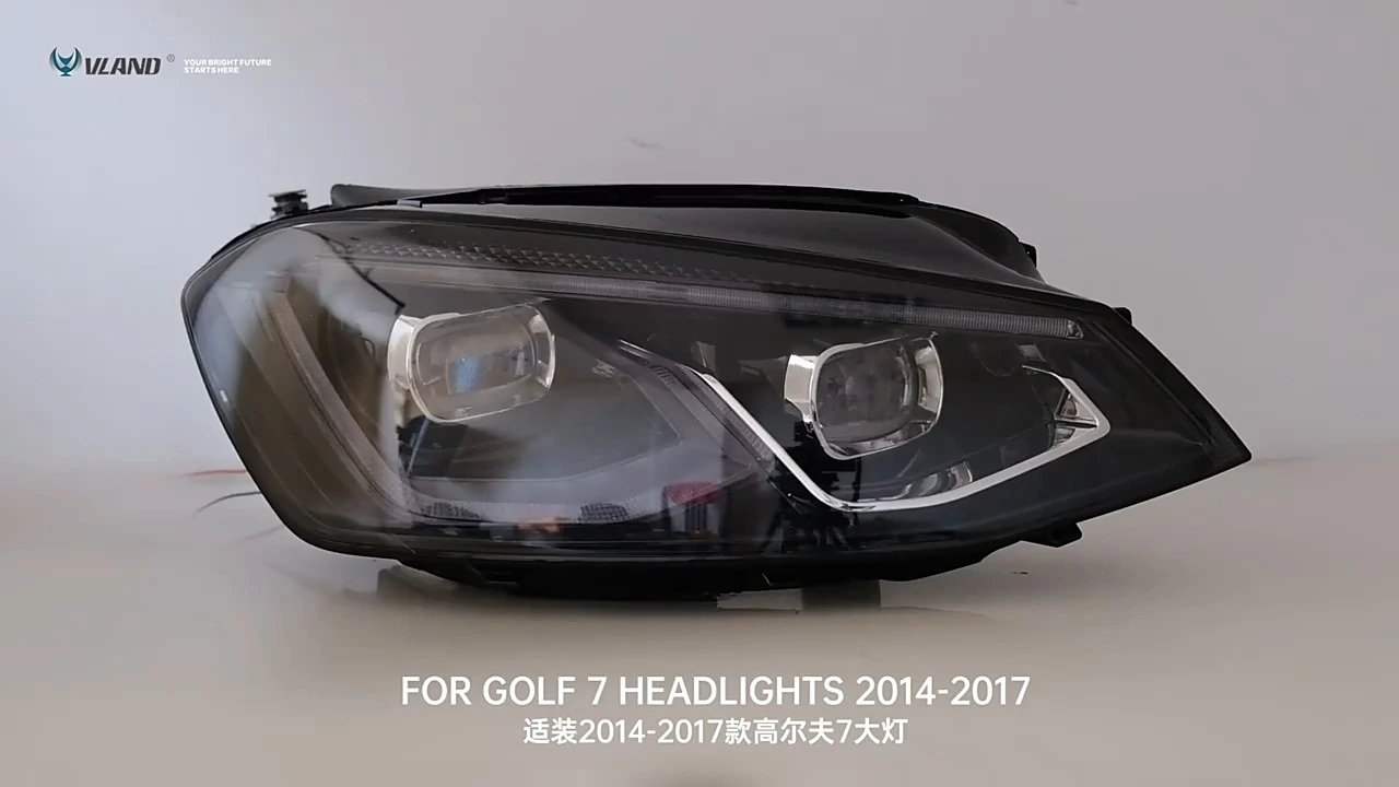 Автомобильные светодиодные фары сборка для Volkswagen Golf 7 2014-2019 1