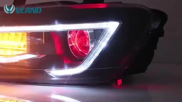 Узел светодиодной фары автомобиля для Volkswagen Polo 2011-2017 головная лампа 1