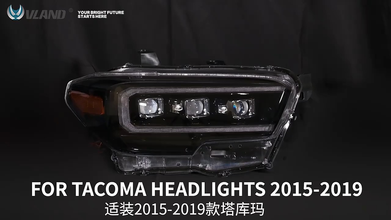 Assemblaggio dei fari a LED per auto per Toyota Tacoma N300 2015-2019 1
