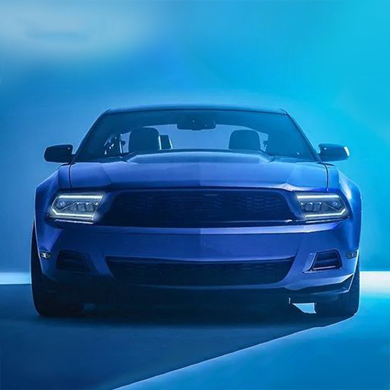 Frontlampe für Ford Mustang 2005-2009 Auto-LED-Scheinwerfer Montage 4