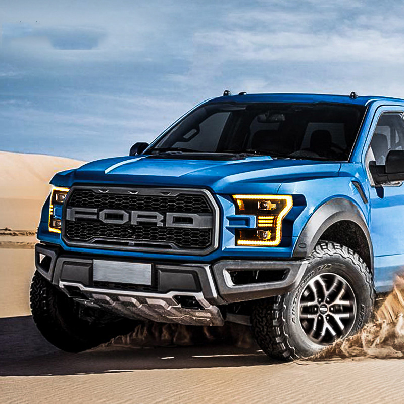 Gruppo fari della lampada anteriore a LED per auto per Ford F150 2015-2017 5