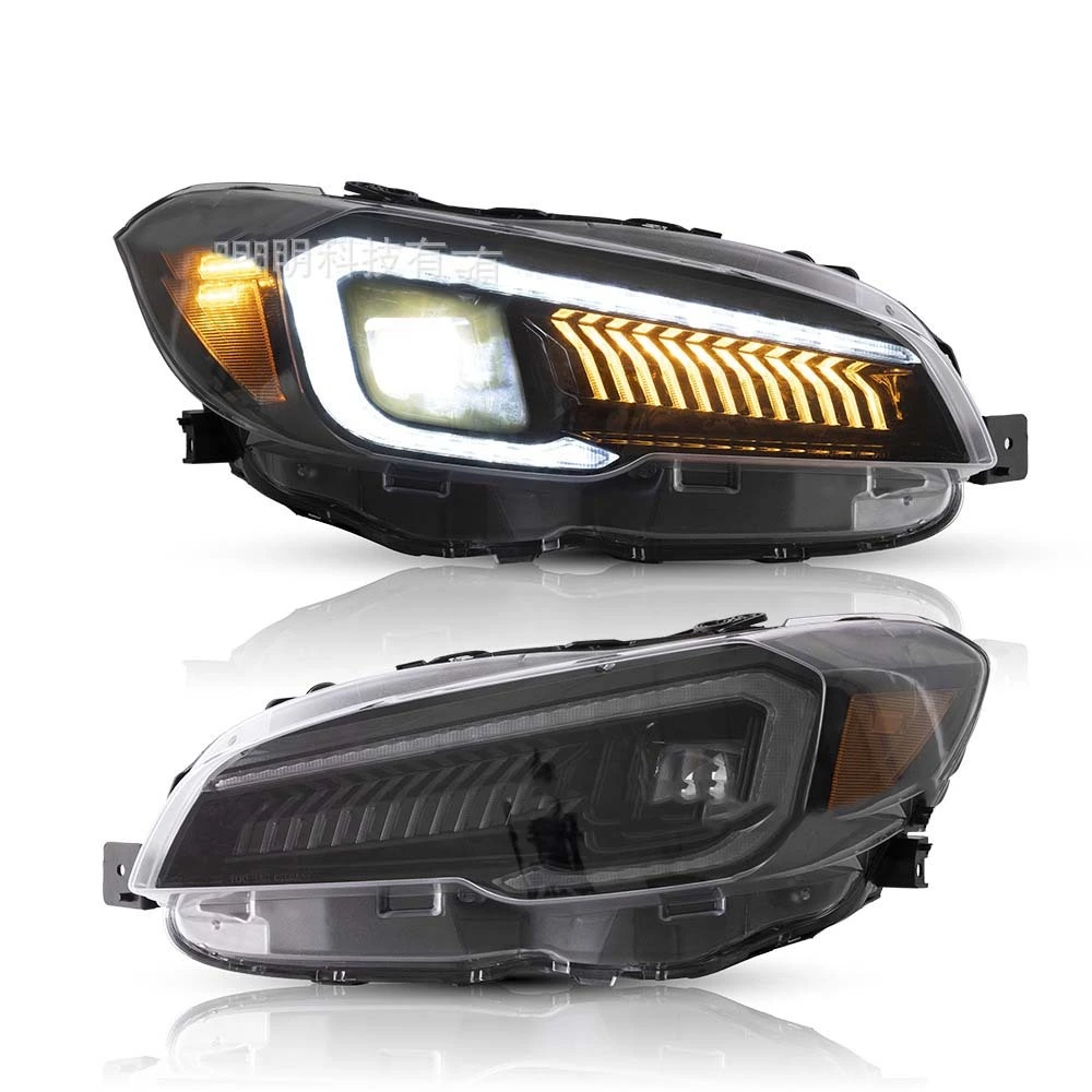 Conjunto de faróis de LED para carro para Subaru WRX 2015-2021 Lâmpada frontal 1