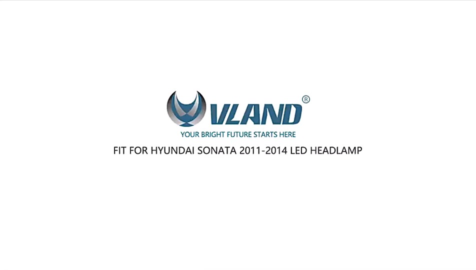 Car LED Headlight Assembly For Hyunda Sonata 2011-2014 Head Lamp 1