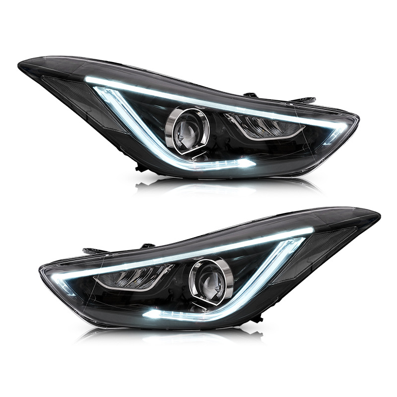 Car LED Headlights Assembly For Hyunda Elantra 2010-2015 Front Lamp 1
