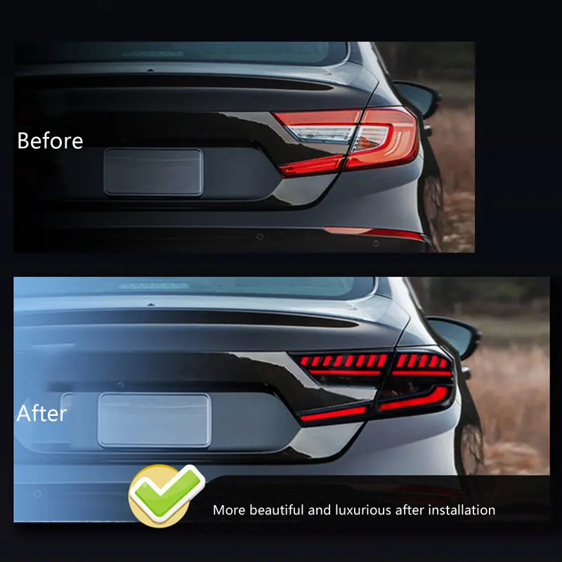 1997 Honda Civic Tail Lights Tail Lamp by Maxdo 4
