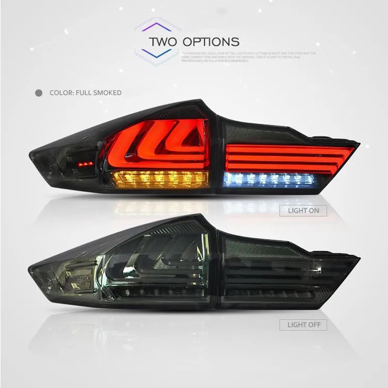 Car Tail Lamp LED Taillights Assembly For Honda City 2014-2017 4