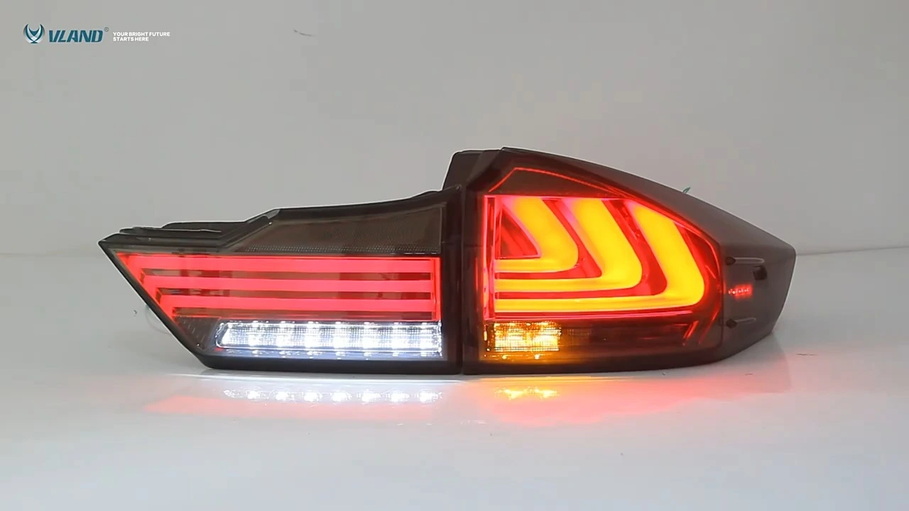 Car Tail Lamp LED Taillights Assembly For Honda City 2014-2017 1