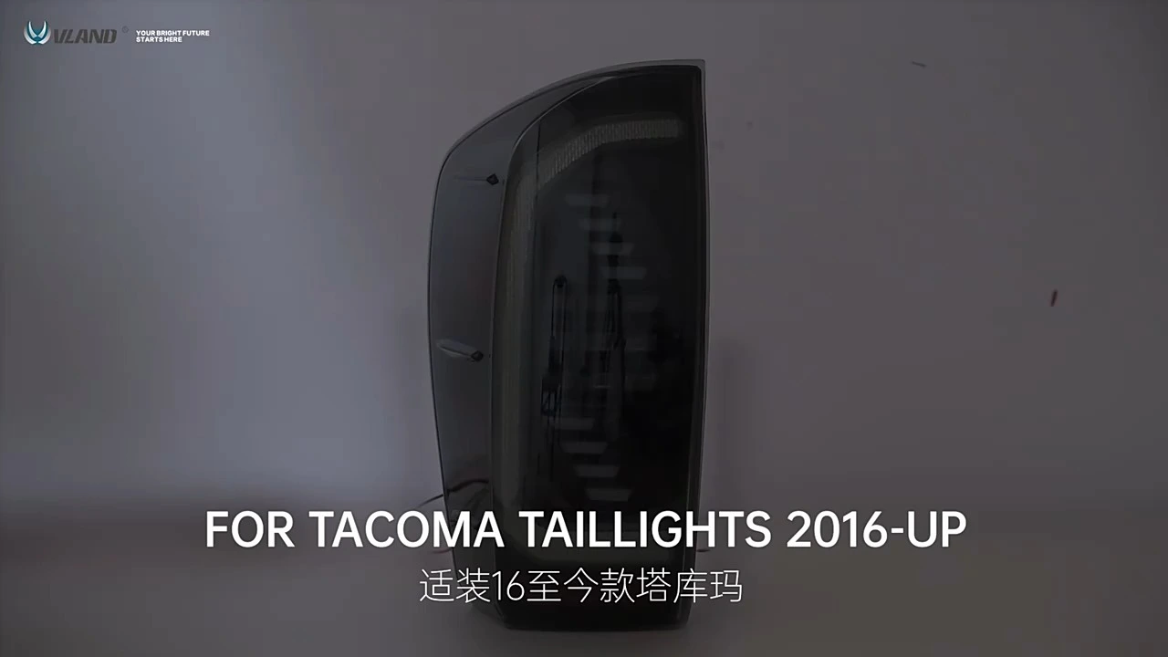 Luces traseras LED para coche, luces de freno y señal de giro para Toyota Tacoma 16-21 1