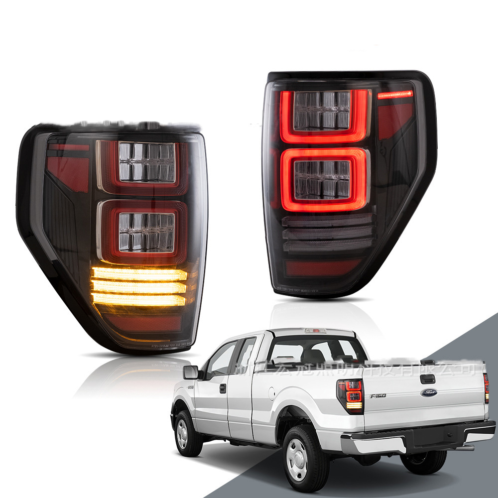 Car LED Taillight Assembly Rear Lamp For Ford F150 2009-2014 2