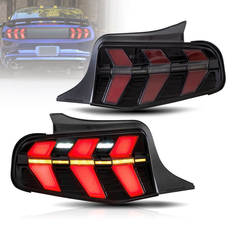 Car LED Rear Lamp Assembly Turn Signal For 2010-2012 Ford Mustang 1