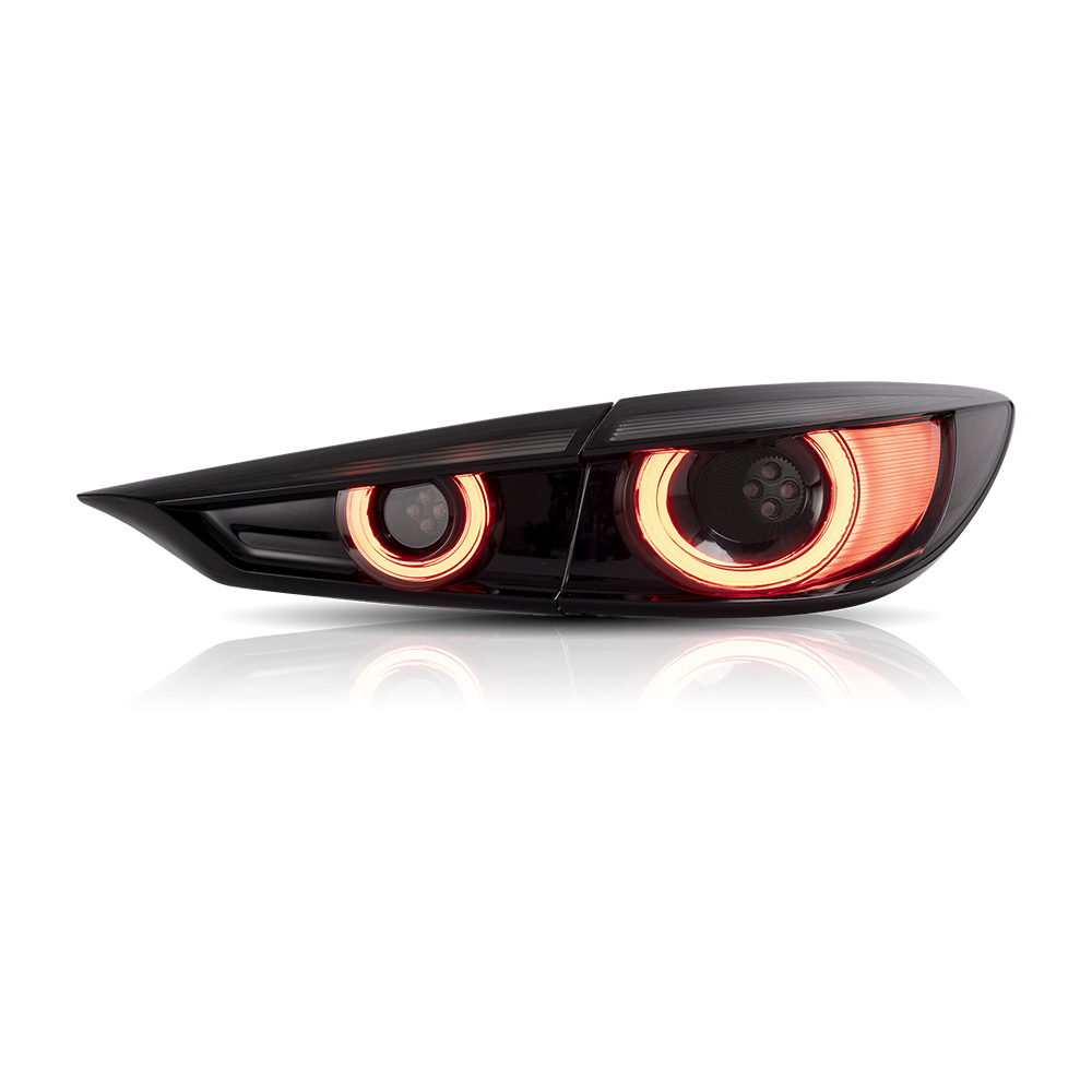 Car LED Taillights Assembly Turn Signal For Mazda Axela 2014-2019 2