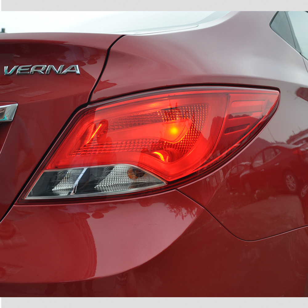 Car Styling LED Tail Lamp Assembly For Hyundai Verna 2010-2013 3
