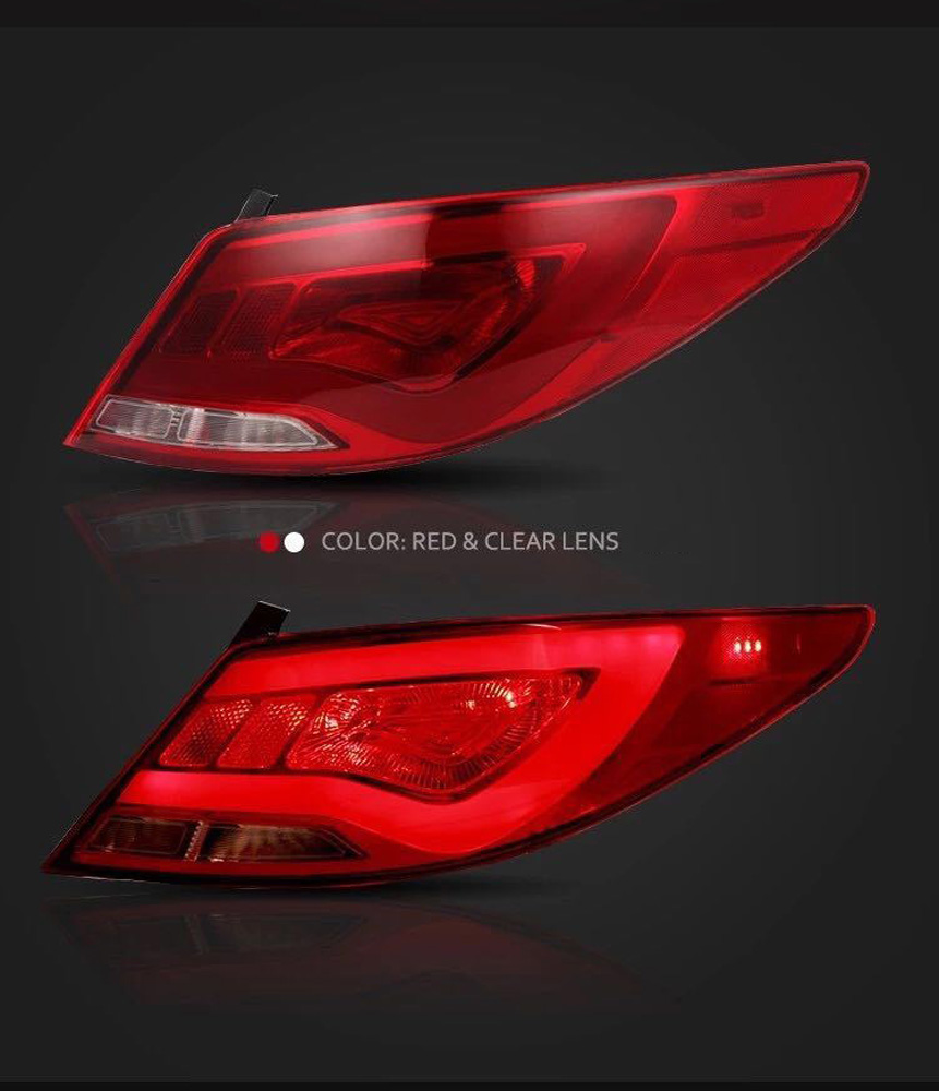 Car Styling LED Tail Lamp Assembly For Hyundai Verna 2010-2013 5