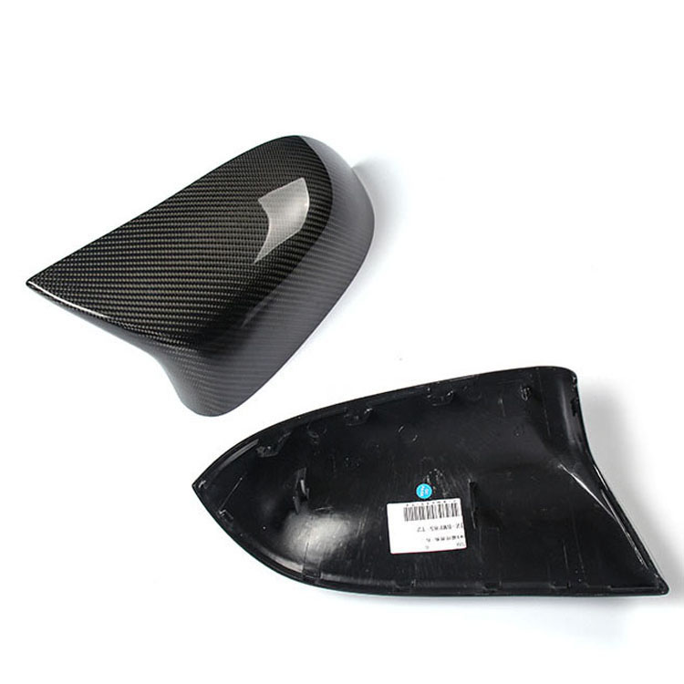 Carbon Fiber Rearview Mirror Cover Cap For BMW X5M X6M F85 F86 1