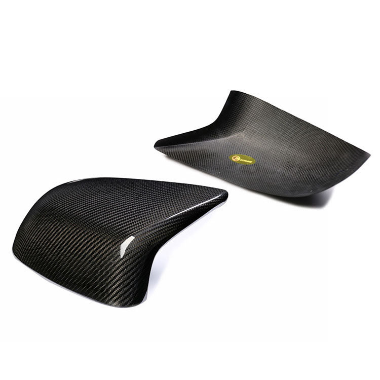 Carbon Fiber Rearview Mirror Cap Mirror Cover For BMW X5M X6M F85 F86 1