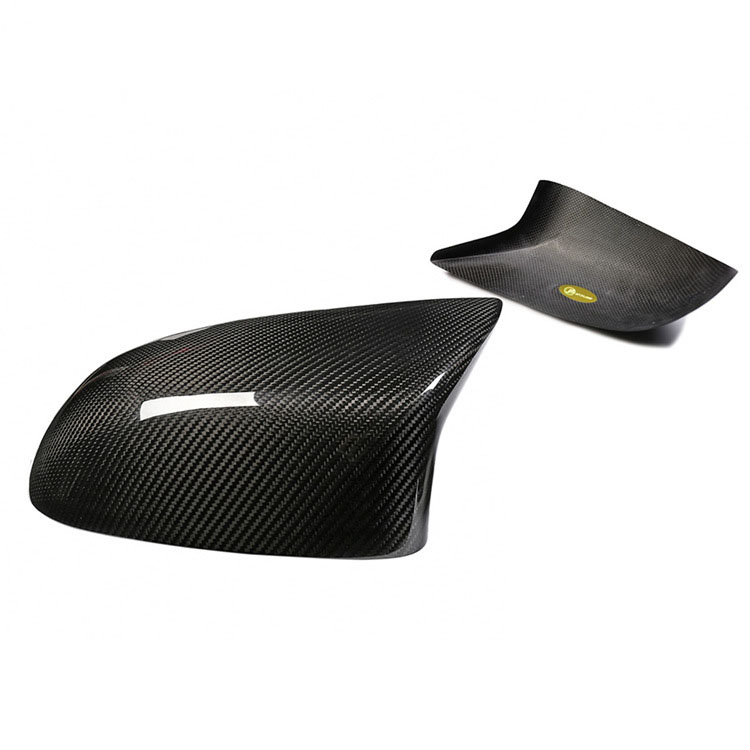 Carbon Fiber Rearview Mirror Cap Mirror Cover For BMW X5M X6M F85 F86 3