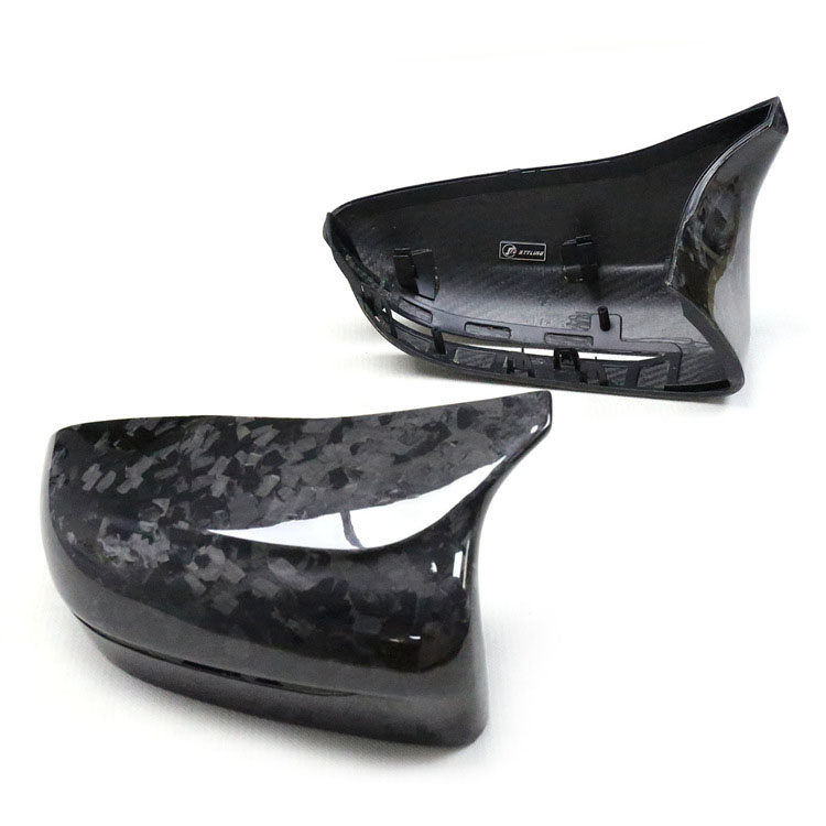 Dry Carbon Fiber Rearview Mirror Cover For BMW M5/M8 F90/91 F92 F93 2