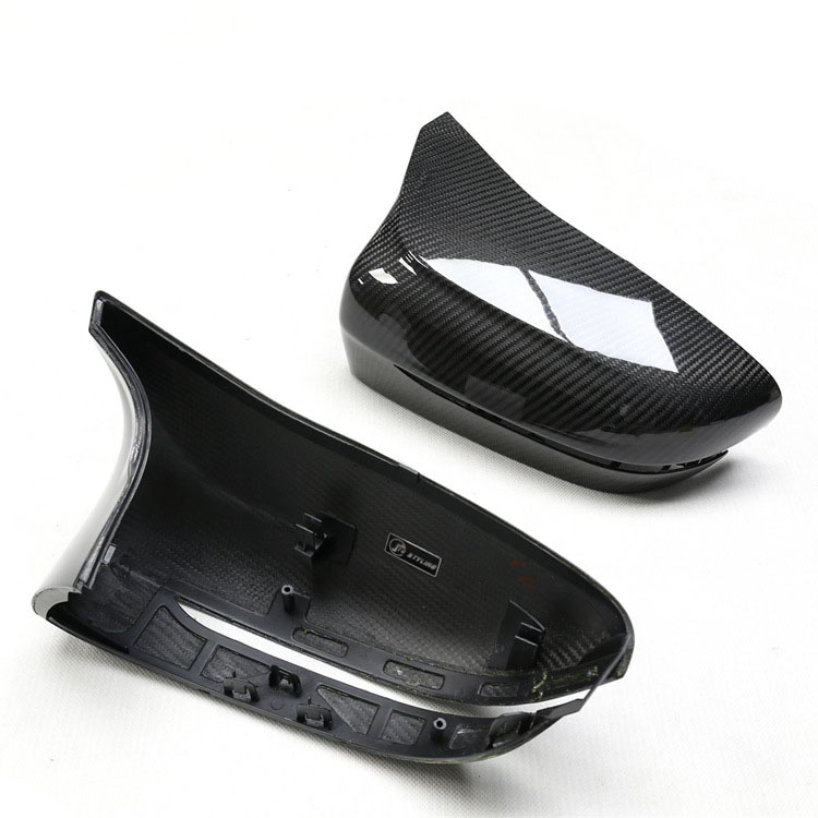 Dry Carbon Fiber Rearview Mirror Cover For BMW M5/M8 F90/91 F92 F93 3