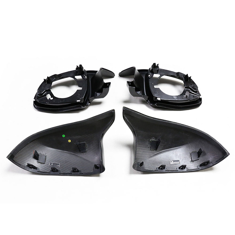 Dry Carbon Rearview Mirror Cap For BMW X3/4/5/6/7 Upgrade X34567M 4