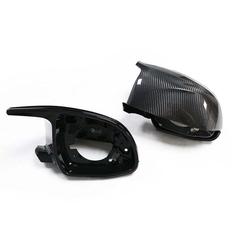 Dry Carbon Rearview Mirror Cap For BMW X3/4/5/6/7 Upgrade X34567M 5