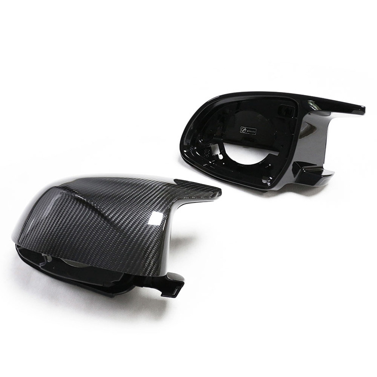 Dry Carbon Rearview Mirror Cap For BMW X3/4/5/6/7 Upgrade X34567M 6