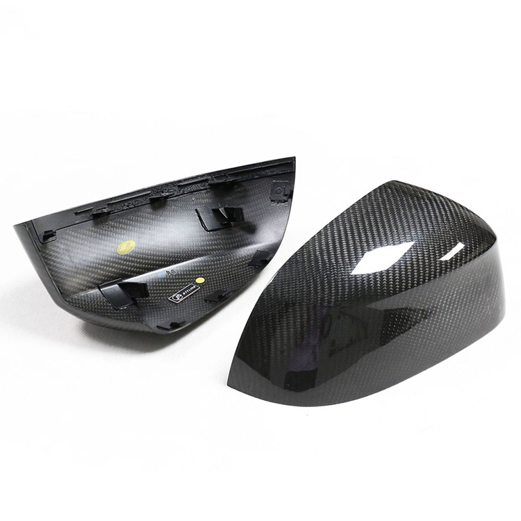 Dry Carbon Fiber Mirror Cover Cap For BMW X3X4X5X6 F15/16/25/26 1