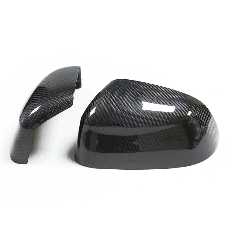 Dry Carbon Fiber Mirror Cover Cap For BMW X3X4X5X6 F15/16/25/26 3