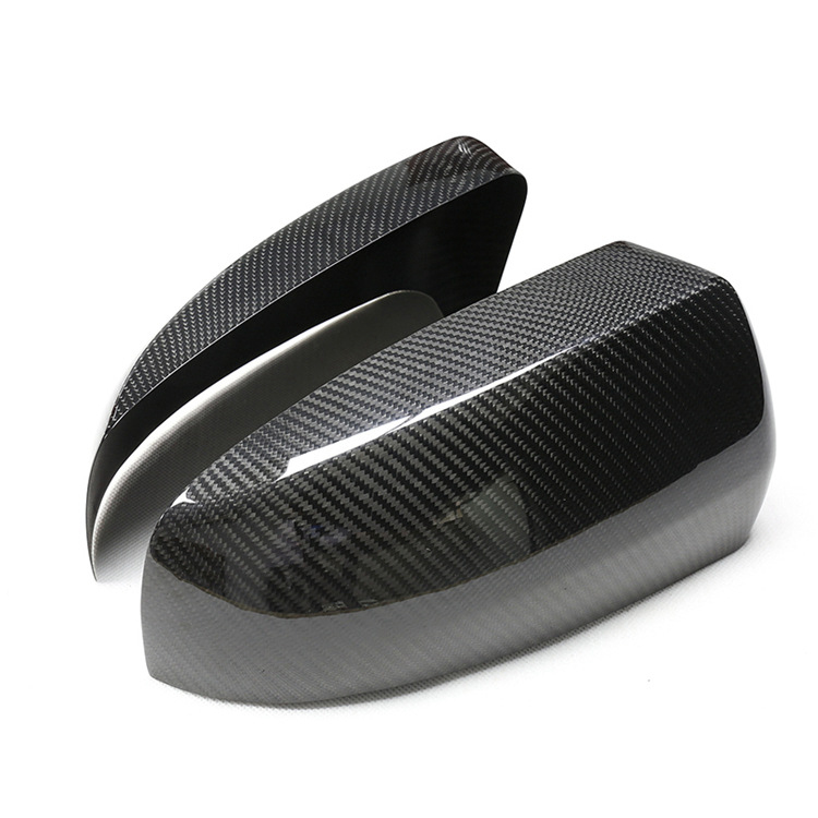 Carbon  Rearview Mirror Cover Cap Housing For BMW X5 X6 E70 E71 3