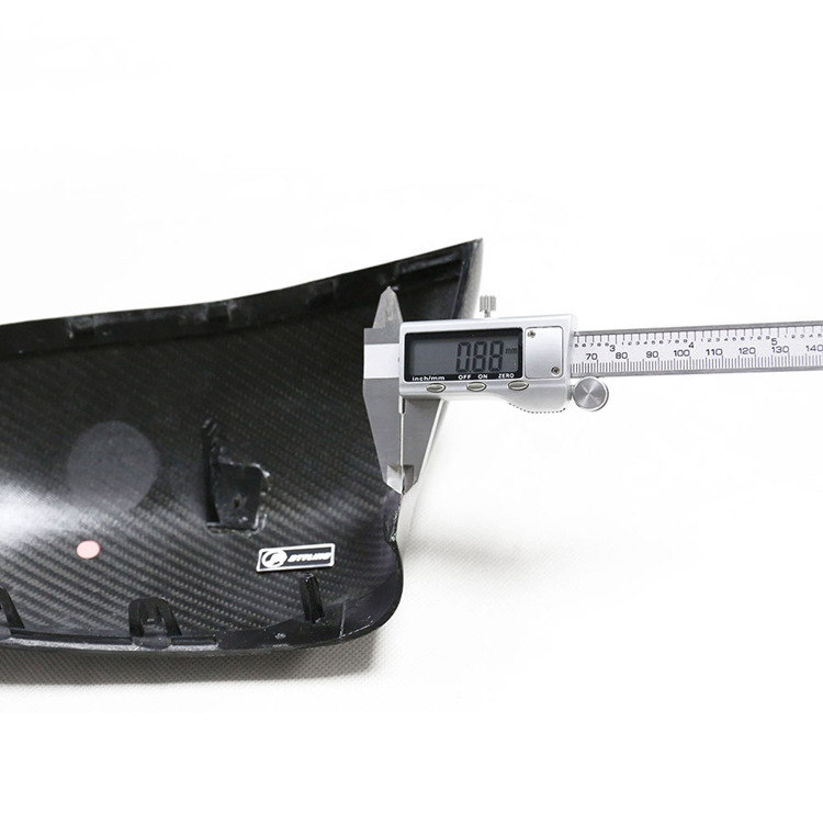Carbon Fiber Rearview Mirror Cover Cap For  BMW X5M X6M F85 F86 4