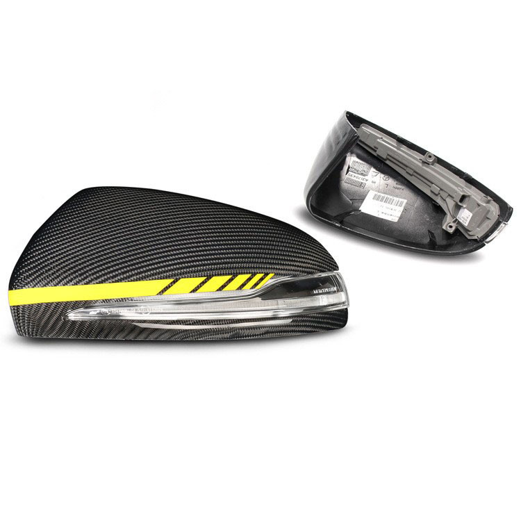 Rearview Mirror Cover For Mercedes benz C E S CLS GLC GLA GLB W205 3